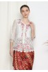 Lyne Halim Blouse Brukat Bordir Broken White, 3223